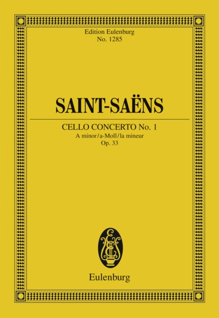 Cello Concerto No. 1 A minor