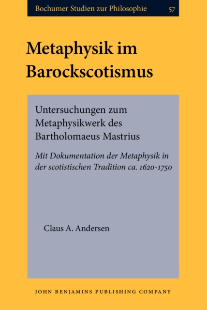 Metaphysik im Barockscotismus