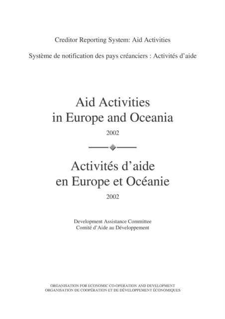 Aid Activities in Europe and Oceania 2002
