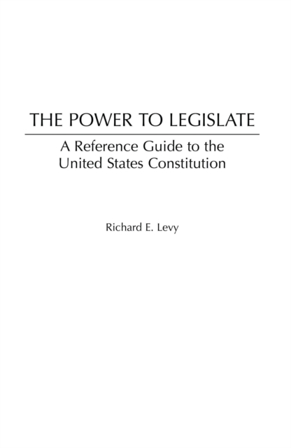 Power to Legislate