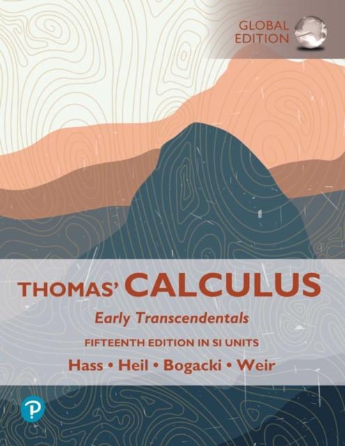 Thomas' Calculus: Early Transcendentals, eBook, SI Units