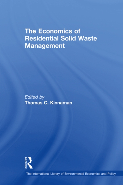 Economics of Residential Solid Waste Management