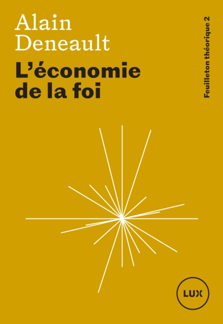 L'économie de la foi