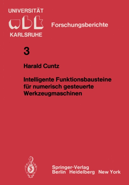 Intelligente Funktionsbausteine für numerisch gesteuerte Werkzeugmaschinen