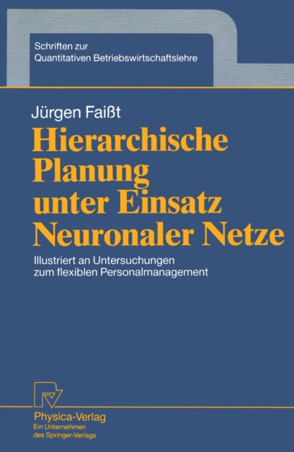 Hierarchische Planung unter Einsatz Neuronaler Netze