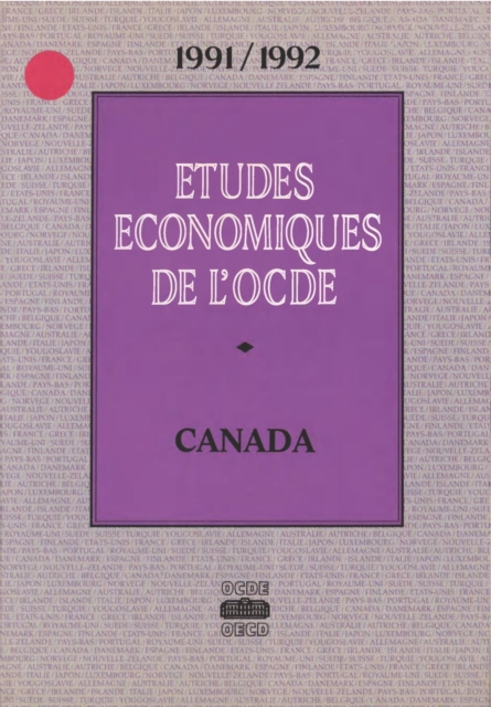 Etudes economiques de l'OCDE : Canada 1992