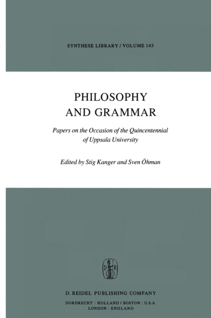 Philosophy and Grammar