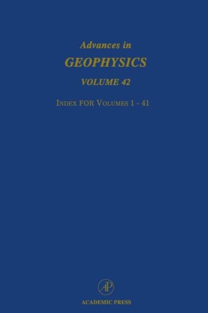 Advances in Geophysics