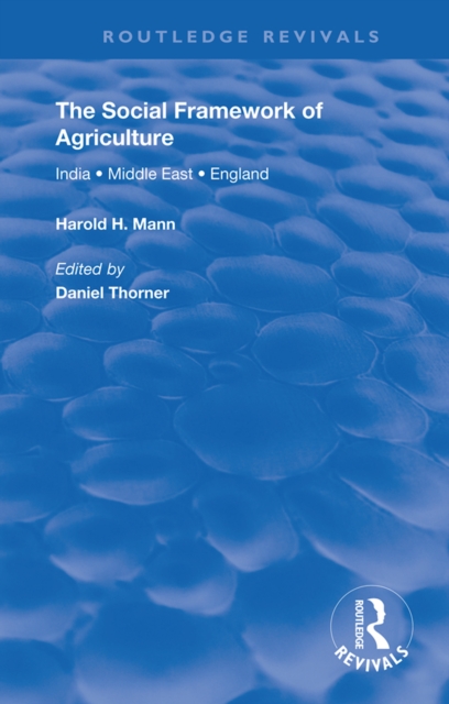 Social Framework of Agriculture