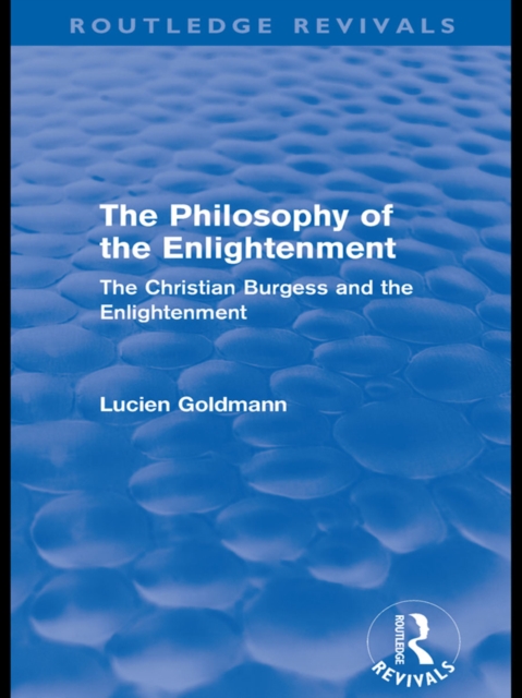 Philosophy of the Enlightenment (Routledge Revivals)