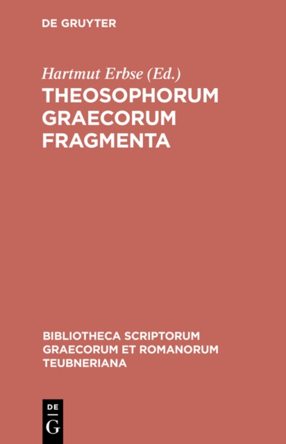 Theosophorum Graecorum fragmenta
