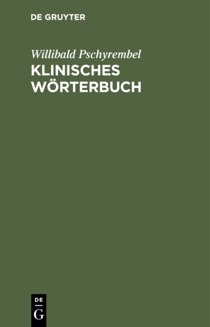 Klinisches Wörterbuch