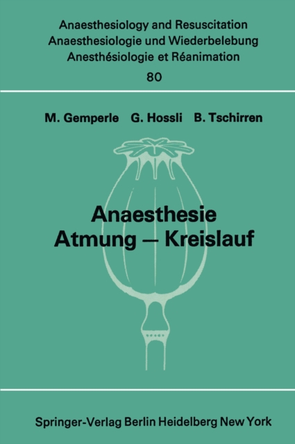 Anaesthesie Atmung — Kreislauf