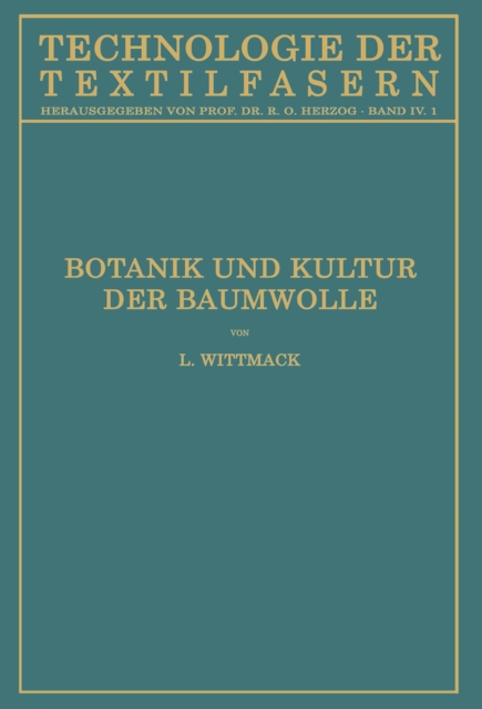 Botanik und Kultur der Baumwolle