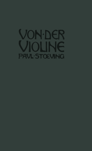 Von der Violine