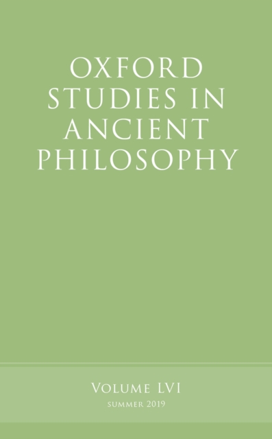 Oxford Studies in Ancient Philosophy, Volume 56