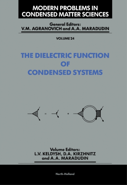 Dielectric Function of Condensed Systems