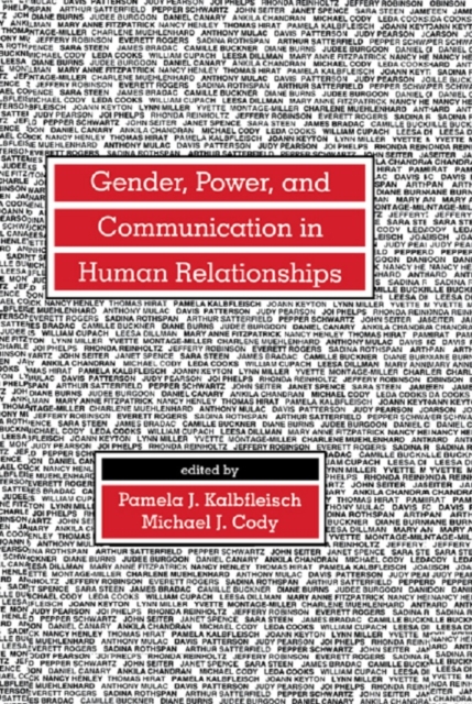 Gender, Power, and Communication in Human Relationships