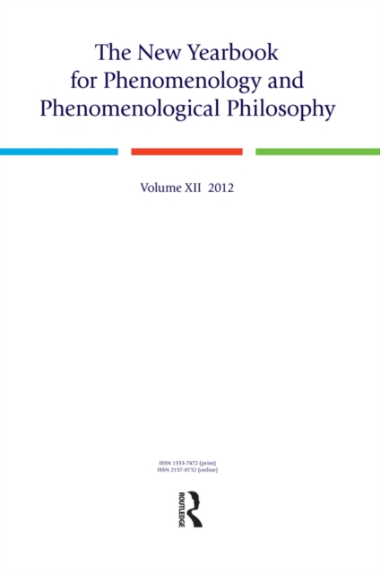 New Yearbook for Phenomenology and Phenomenological Philosophy