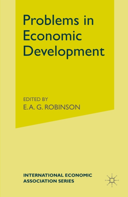 Problems in Economic Development