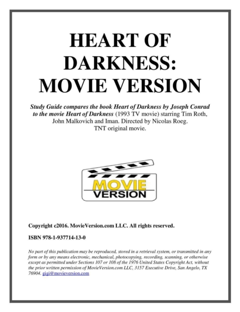 Study Guide to Heart of Darkness: Movie Version