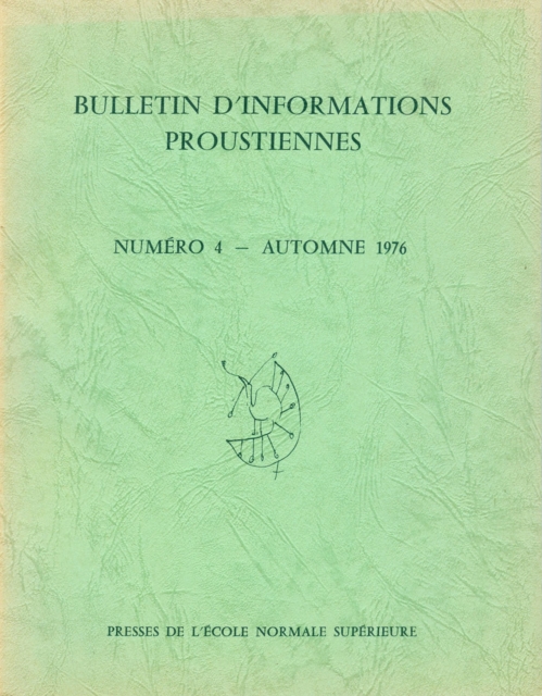Bulletin d'informations proustiennes n° 4