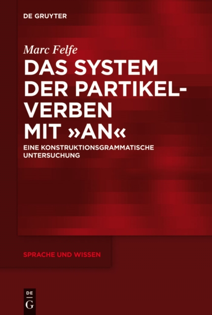 Das System der Partikelverben mit „an“