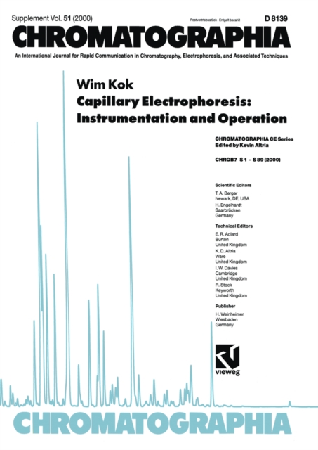 Capillary Electrophoresis: Instrumentation and Operation