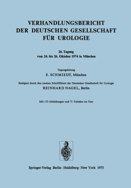 Verhandlungsbericht der Deutschen Gesellschaft für Urologie
