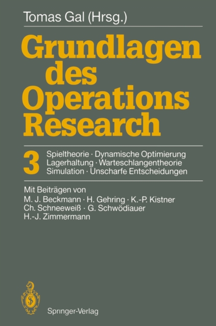 Grundlagen des Operations Research