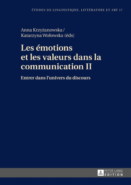 Les émotions et les valeurs dans la communication II