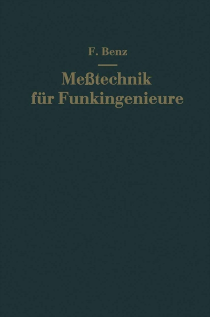 Meßtechnik für Funkingenieure