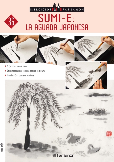 Ejercicios Parramón. Sumi-e: la aguada japonesa