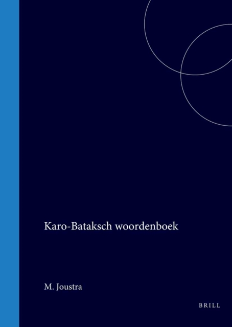 Karo-Bataksch woordenboek