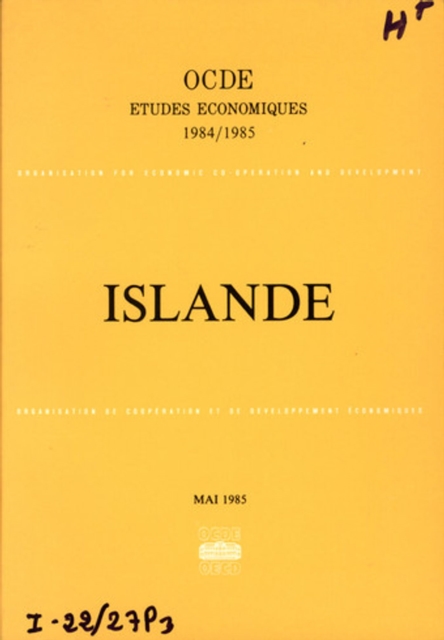 Etudes economiques de l'OCDE : Islande 1985