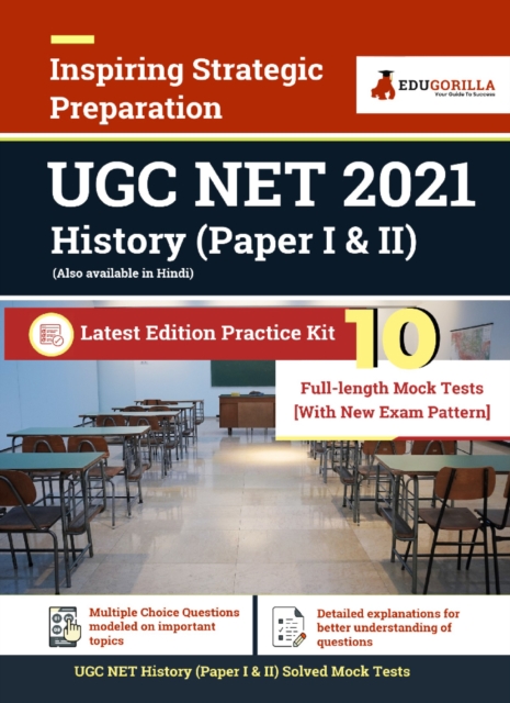 UGC NET History 2021 10 Full-length Mock Test (Paper I & II) With Latest Exam Pattern