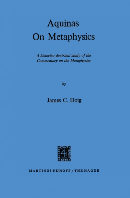 Aquinas on Metaphysics