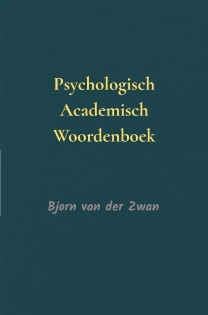 Psychologisch Academisch Woordenboek