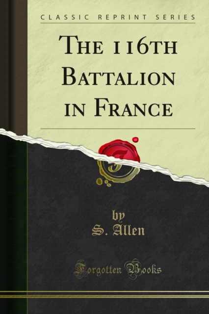 116th Battalion in France