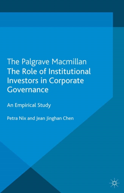 Role of Institutional Investors in Corporate Governance