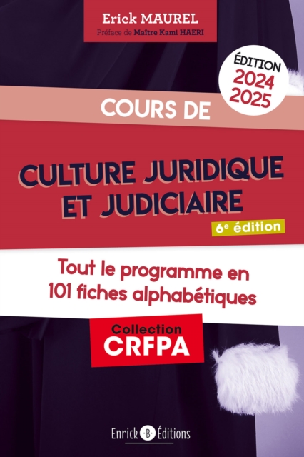 Cours de culture juridique et judiciaire 2024-2025