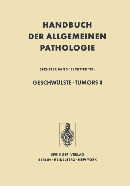 Geschwülste · Tumors II