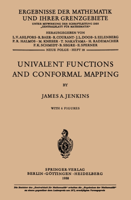 Univalent Functions and Conformal Mapping