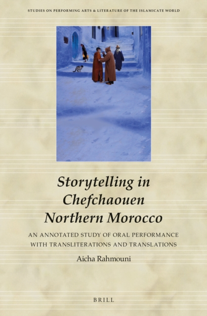 Storytelling in Chefchaouen Northern Morocco