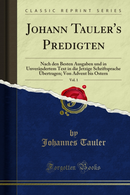 Johann Tauler's Predigten