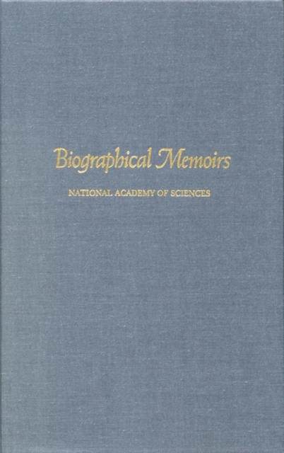 Biographical Memoirs