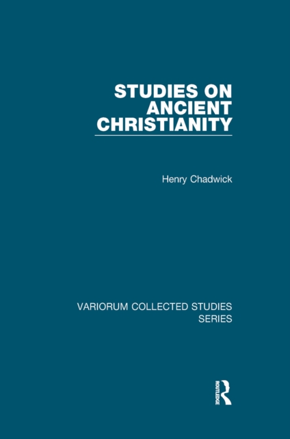 Studies on Ancient Christianity
