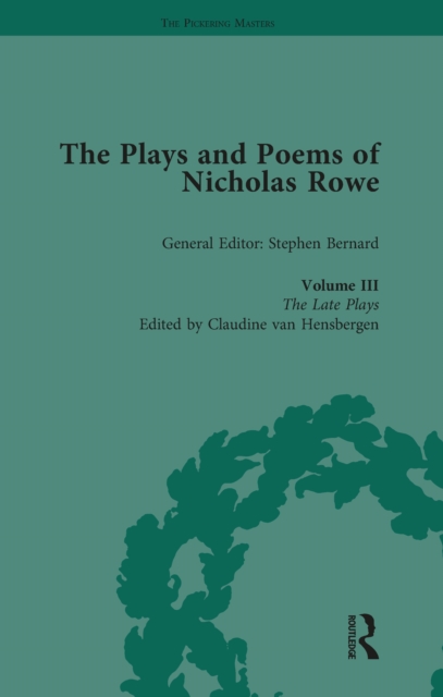 Plays and Poems of Nicholas Rowe, Volume IV