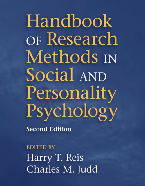 Handbook of Research Methods in Social and Personality Psychology