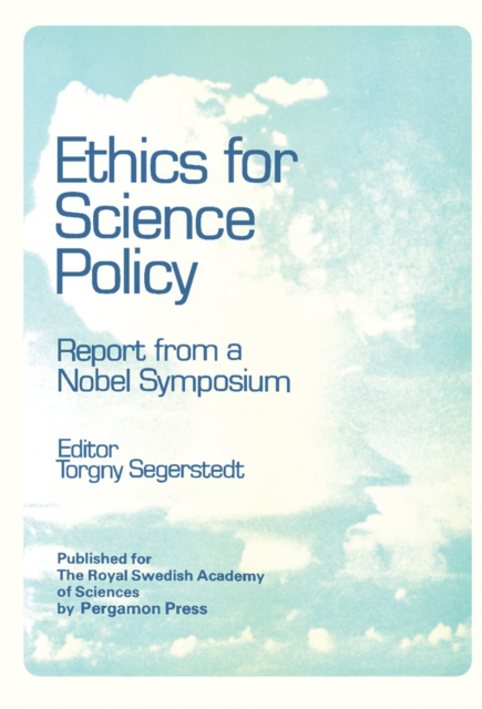 Ethics for Science Policy